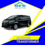 rental alphard transformer